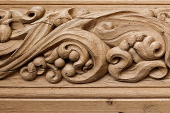 Charpente sculptée