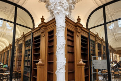 Colonne baroque de Bibliothèque (Lycée Henri IV Paris)