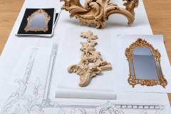 Ensemble d'échantillon pour miroir